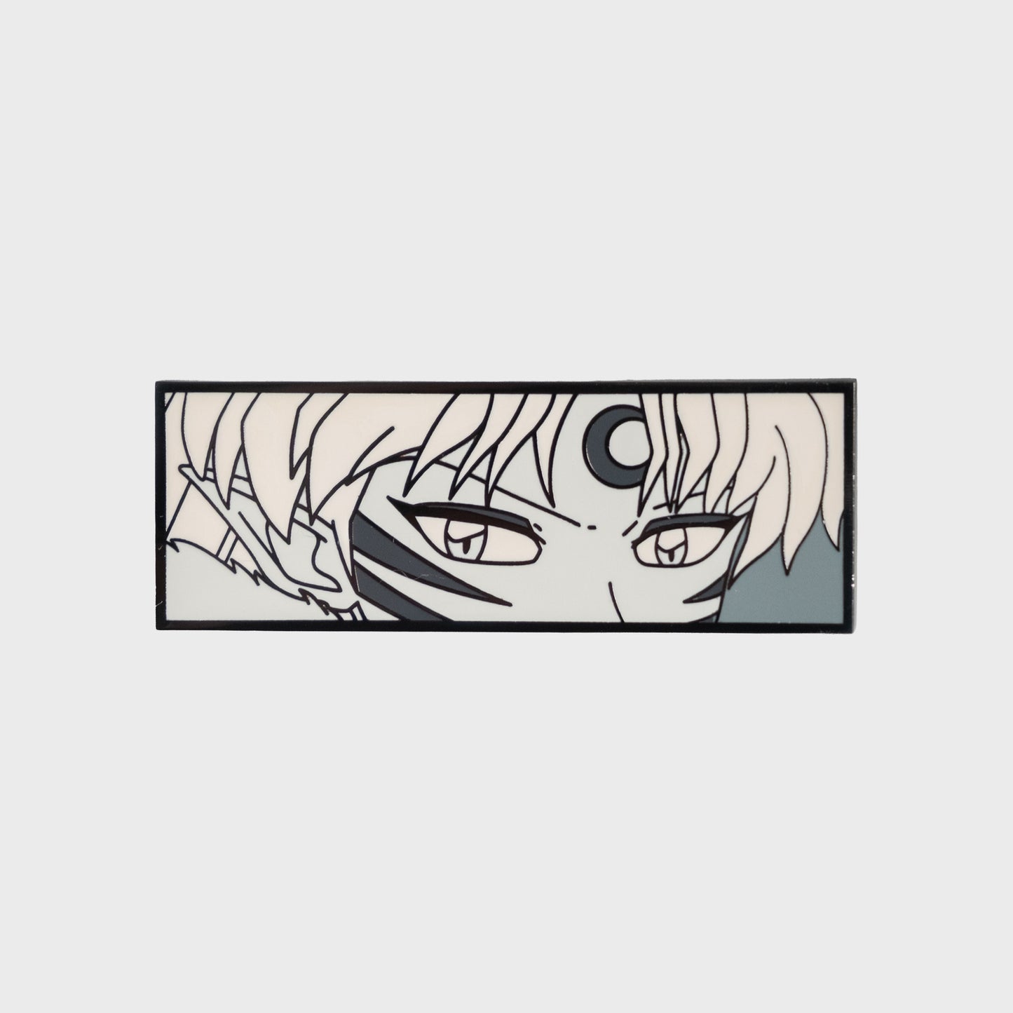demon dog boy enamel pin