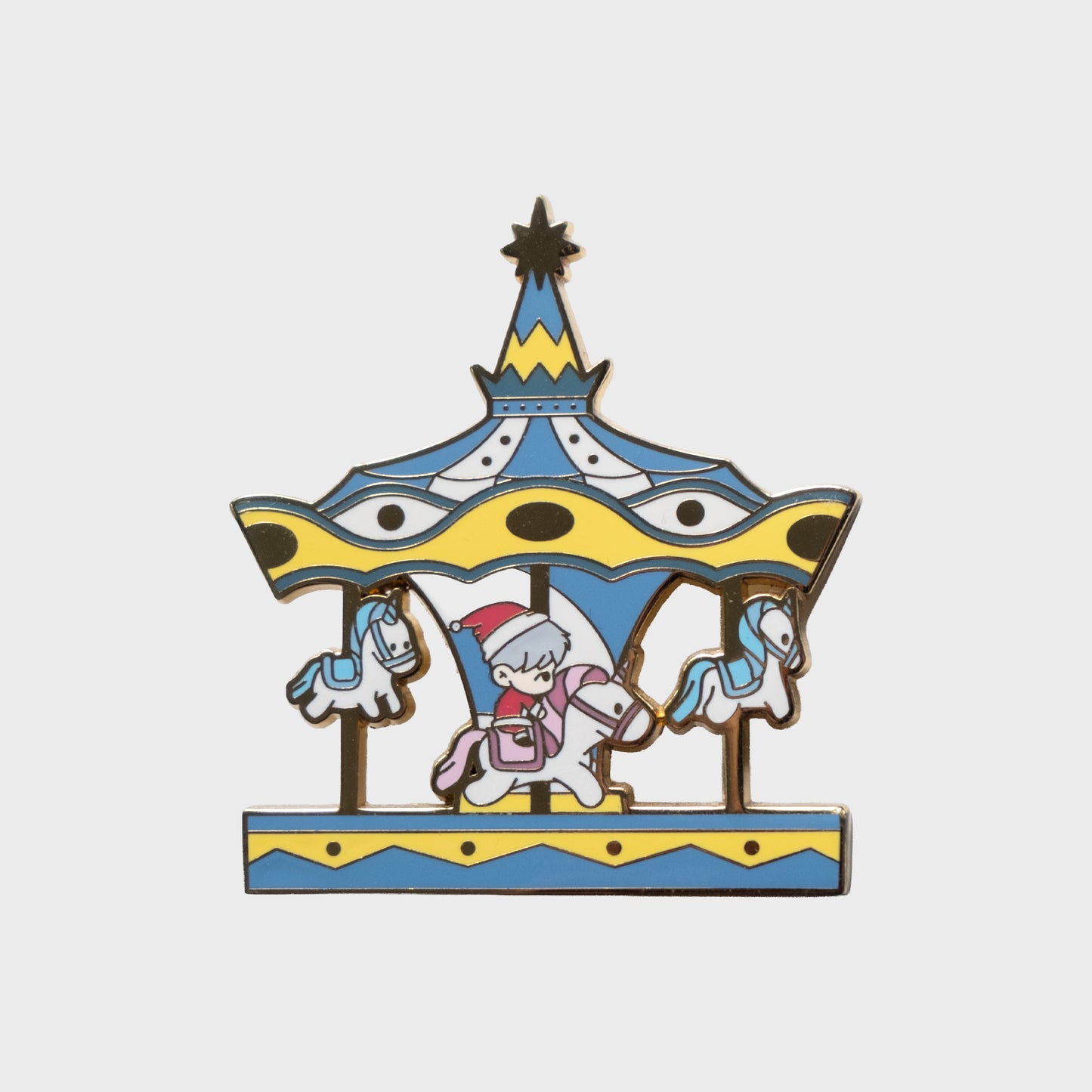 baekhyun amusement park enamel pin
