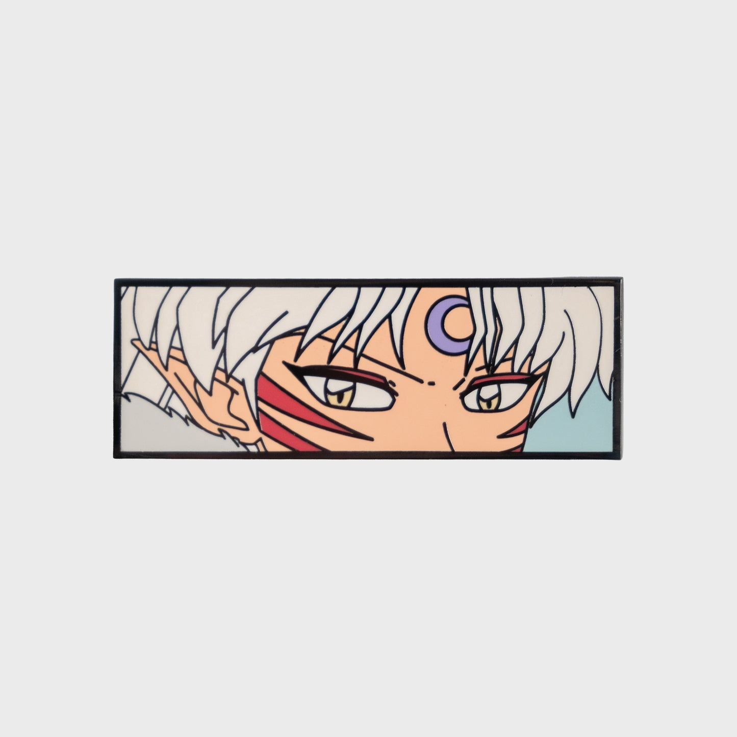 demon dog boy enamel pin