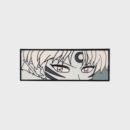 demon dog boy enamel pin