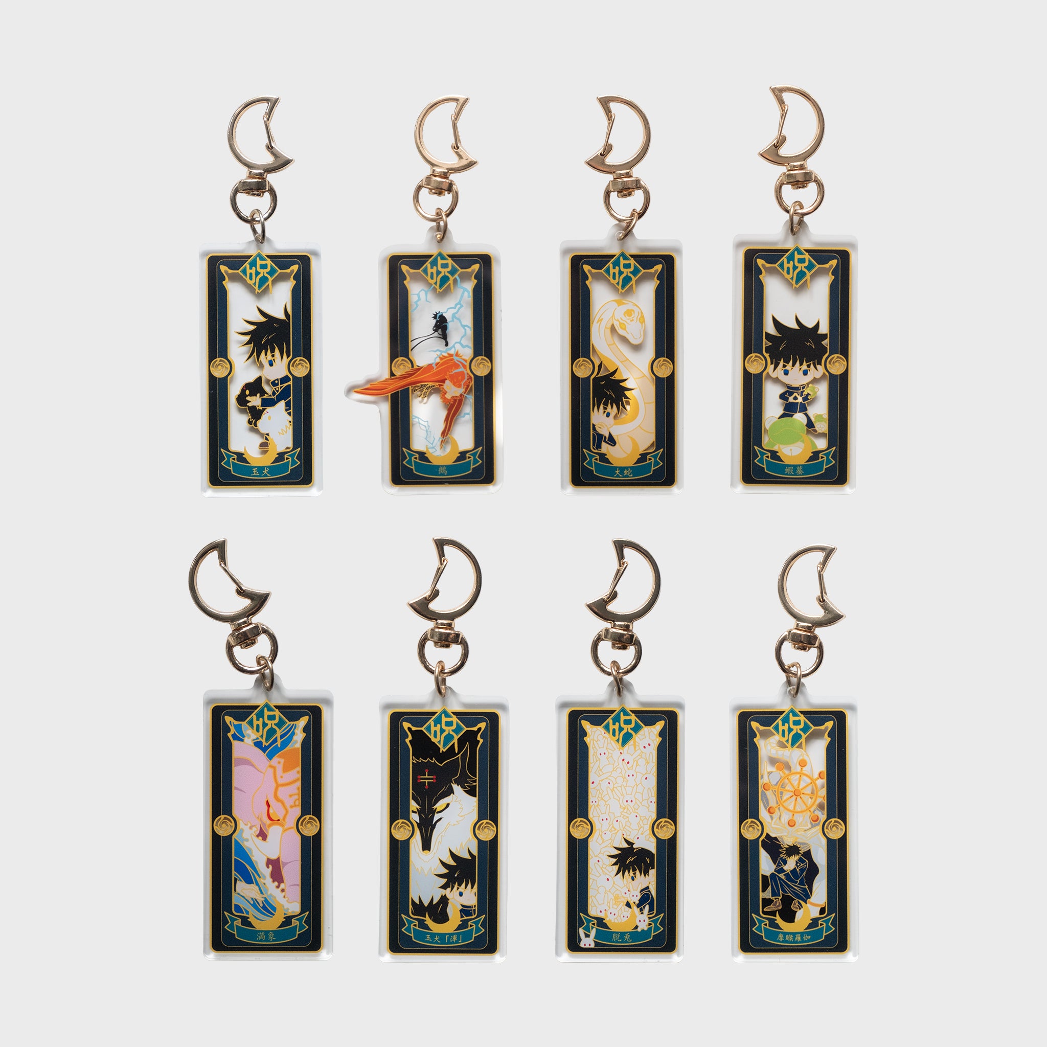 ten shadows acrylic charms – kaitostrophe
