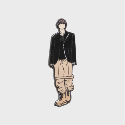 city lights hard enamel pin