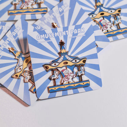 baekhyun amusement park enamel pin