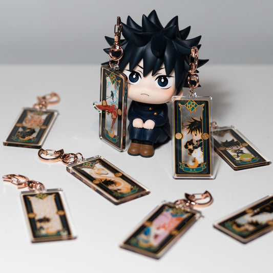 ten shadows acrylic charms